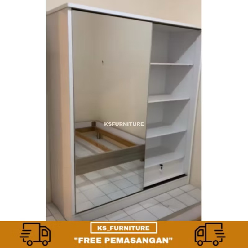 lemari sliding murah full cermin lemari sliding murah full cermin