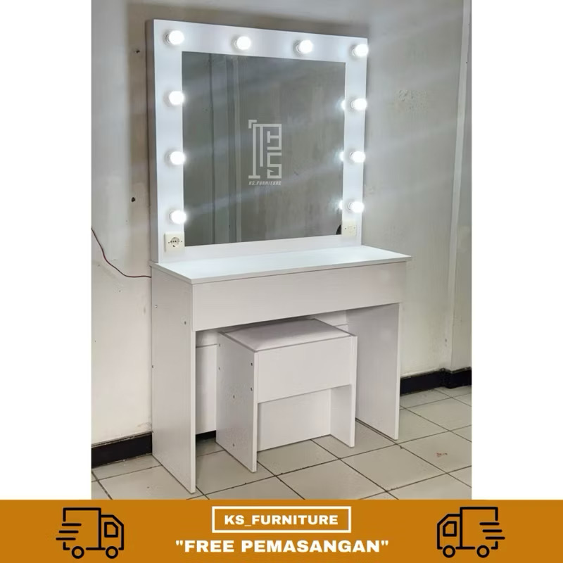 meja rias super minimalist 100cm make up meja rias super minimalist 100cm make up