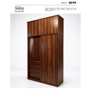 lemari sliding door minimalist harga murah