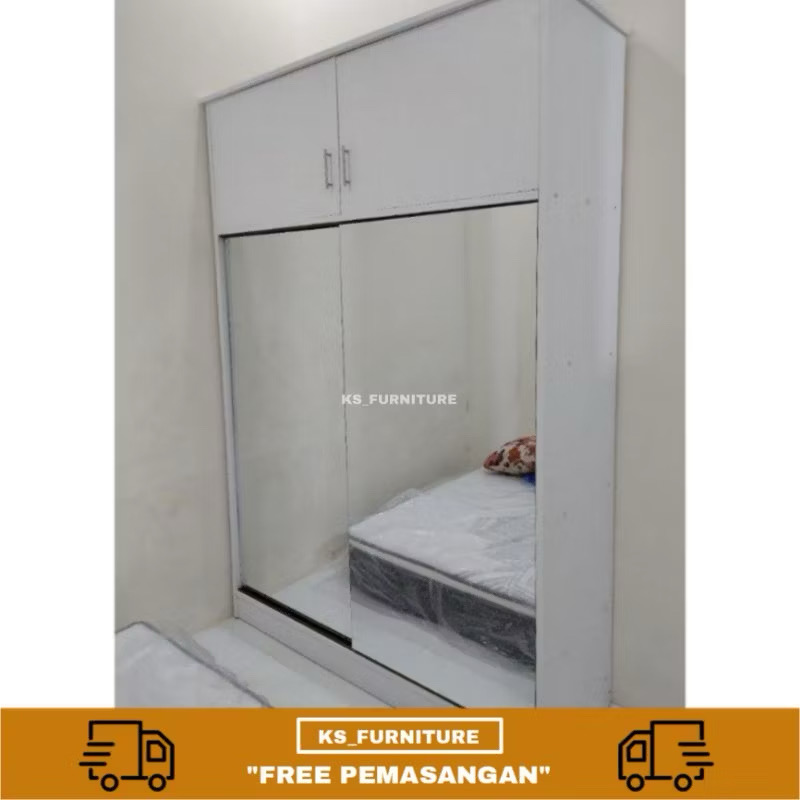 lrmari sliding minimalist ukuran 150x50x220cm lrmari sliding minimalist ukuran 150x50x220cm