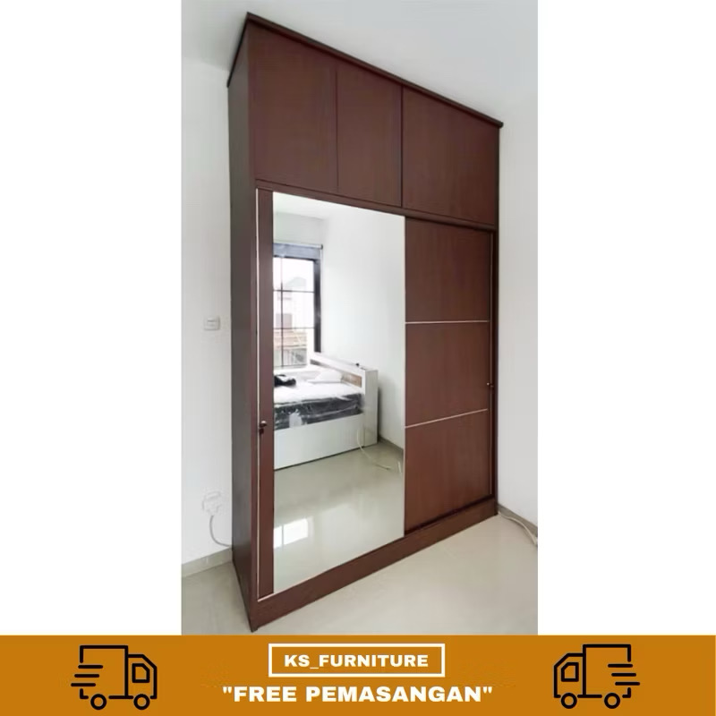 lemari sliding door super minimalist (free pemasangan) lemari sliding door super minimalist (free pemasangan)