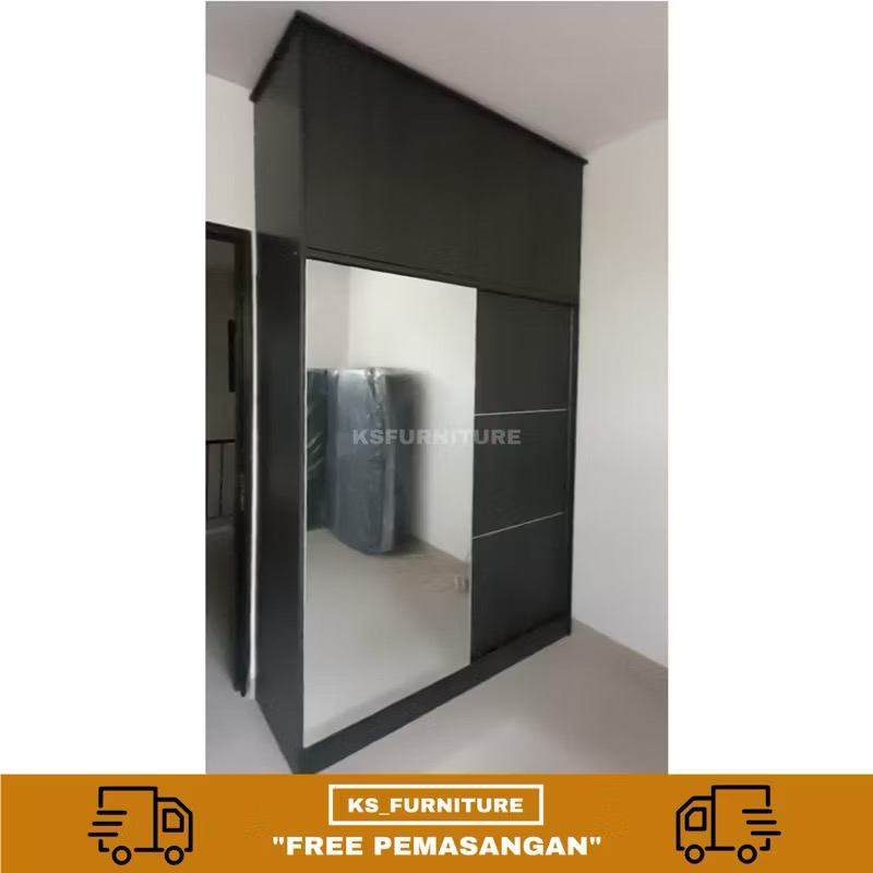 lemari sliding door super minimalist (free pemasangan) lemari sliding door super minimalist (free pemasangan)