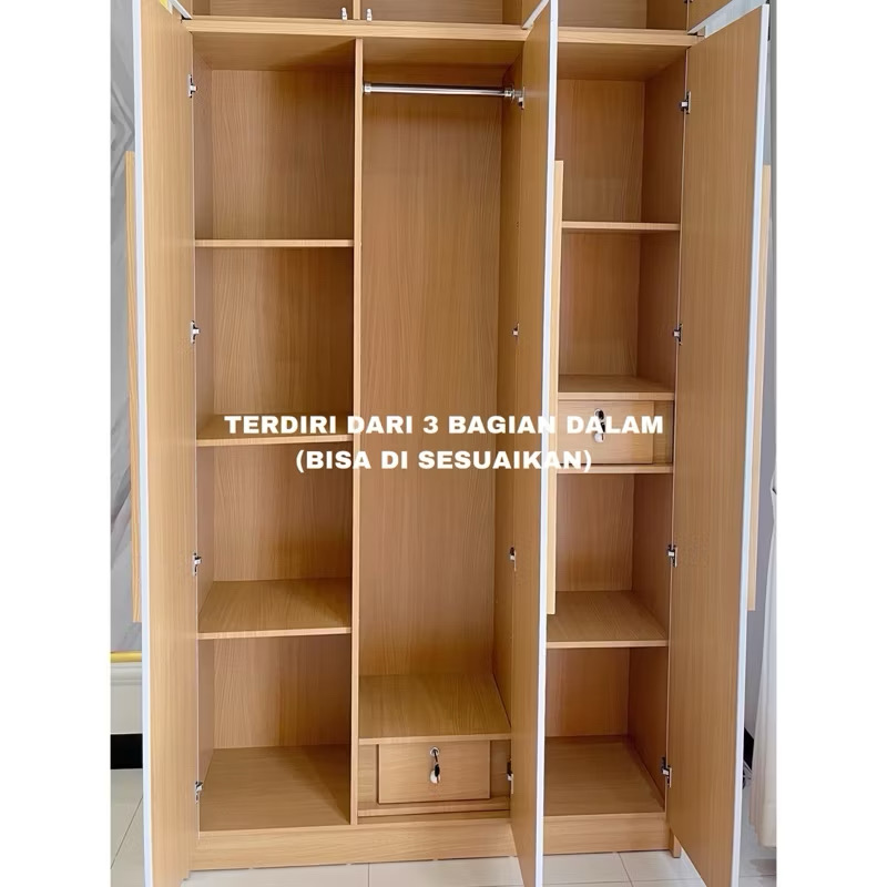 lemari baju minimalist serbaguna harga terjangkau lemari baju minimalist serbaguna harga terjangkau