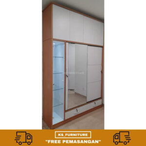 lemari sliding/lemari tas minimalist