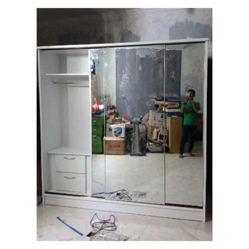 lemari sliding/lemari pakaian/lemari baju murah lemari sliding/lemari pakaian/lemari baju murah