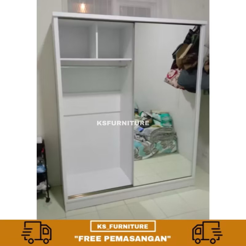 lemari sliding murah full cermin lemari sliding murah full cermin