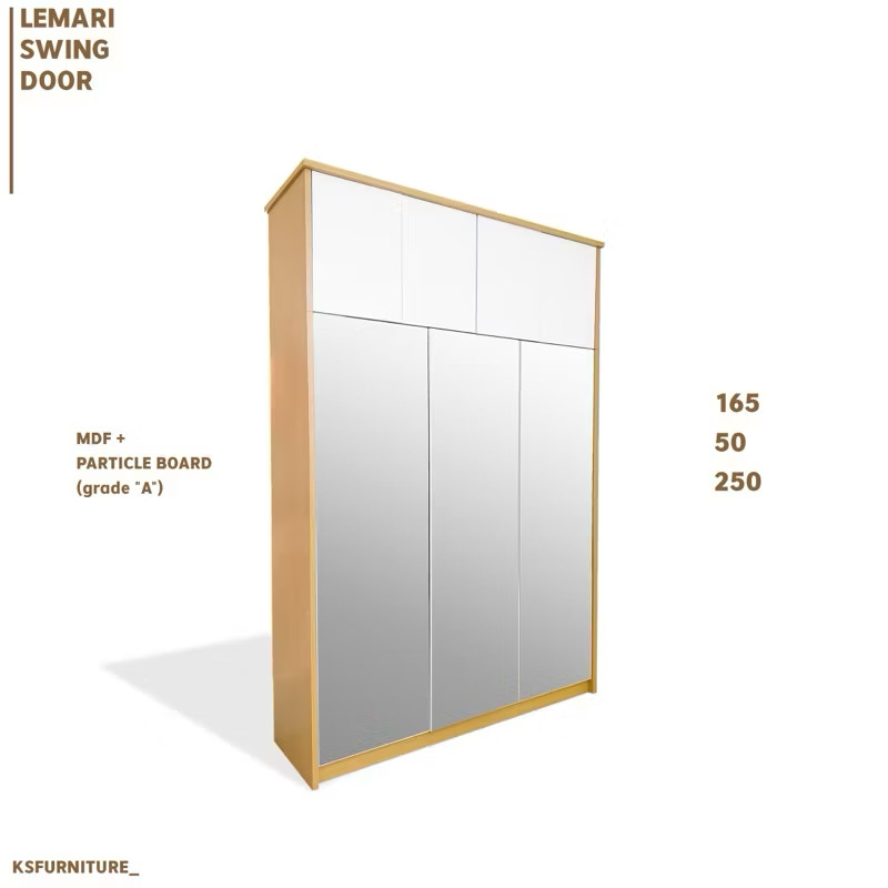 lemari full cermin buka tutup minimalist lemari full cermin buka tutup minimalist